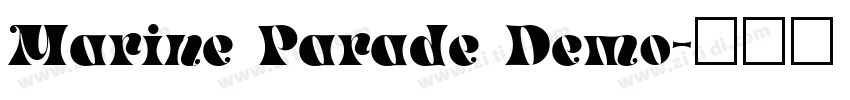 Marine Parade Demo字体转换
